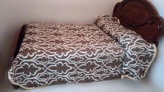 Cabecero, piecero y somier matrimonio