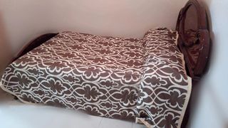 Cabecero, piecero y somier matrimonio