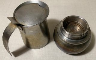 moka per caffe 4 tazze tonda