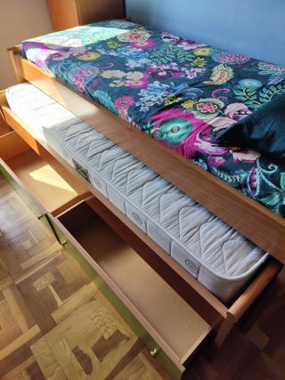 OFERTA! Cama nido 190x90 + colchones incluidos