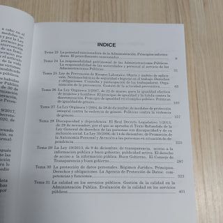 Temario de Administrativos de CCLL Com. Valenciana
