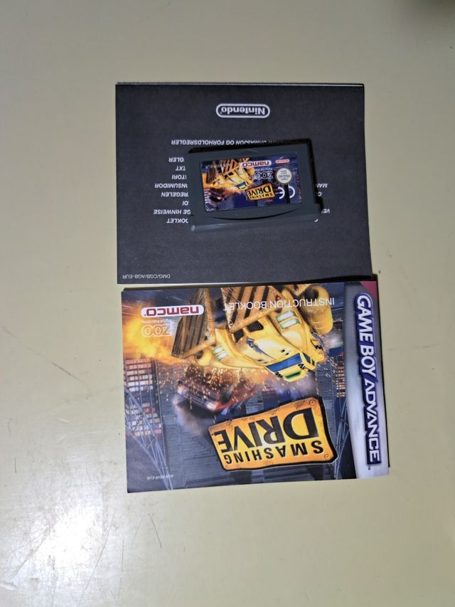 Smashing Drive PAL España Completo GBA