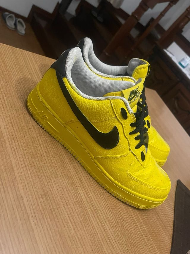 Nike Air Force 1 gialle custom