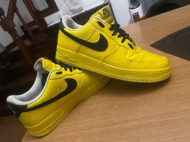 Nike Air Force 1 gialle custom