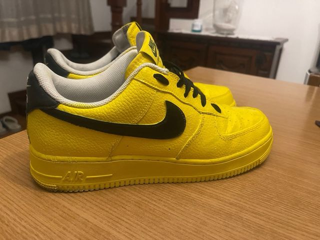 Nike Air Force 1 gialle custom