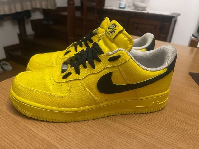 Nike Air Force 1 gialle custom