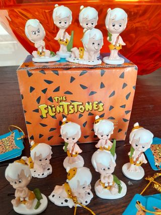 12 Statuette Bam Bam Flintstones