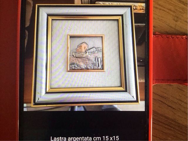 Cornici in argento e non e quadretto a specchio