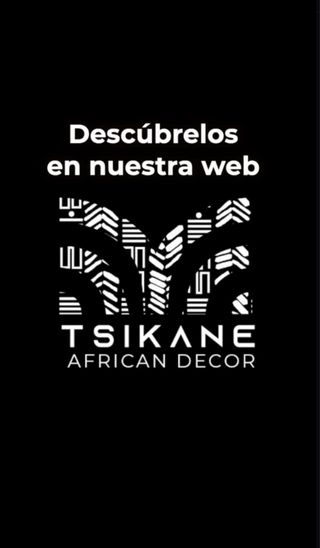 Mantel individual vinilo diseño africano