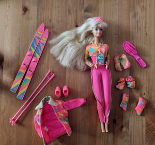 Barbie ski fun