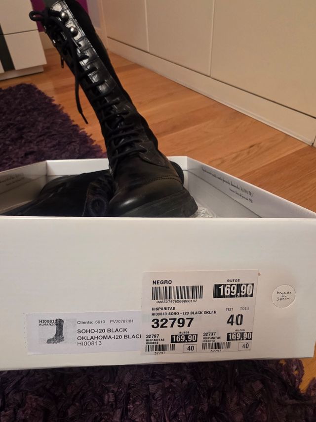 Botas Hispanitas negras