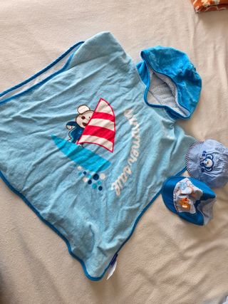 Toallas con gorro niño(1-2 años)