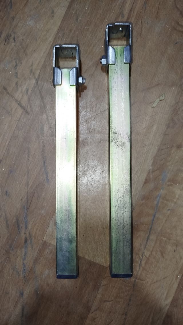 Patas somier: 2 grandes, 2 pequeñas