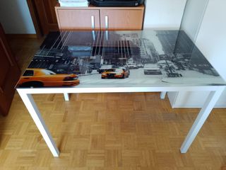 Mesa de cristal de New York