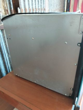 Horno microondas acero inoxidable