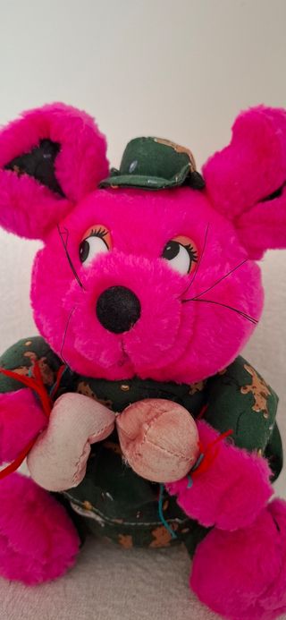 Peluche Topolina rosa