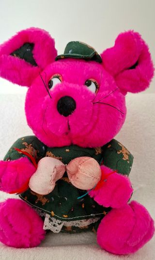 Peluche Topolina rosa