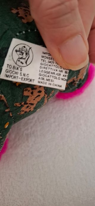 Peluche Topolina rosa