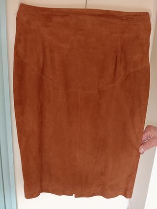 Giacca e gonna longoutte PELLE