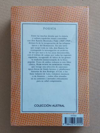 📖 Flor nueva de romances viejos