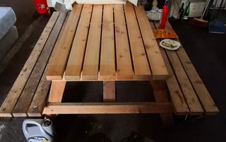 Mesa para txoko o jardin