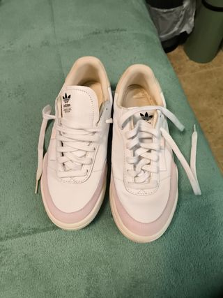 Adidas Zapatillas - Blancas y Rosas - EU 36