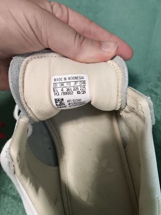 Adidas Zapatillas - Blancas y Rosas - EU 36