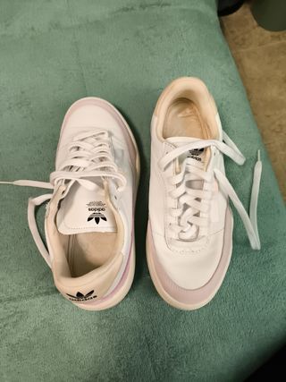 Adidas Zapatillas - Blancas y Rosas - EU 36