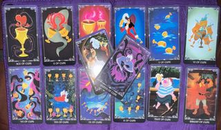 Tarot villanos / Villains Tarot Deck