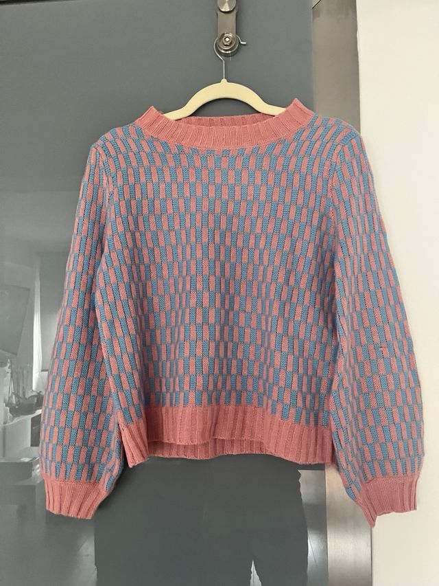 2 Jerséis de punto - Azul y Rosa