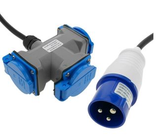 Adaptador Enchufe Doble