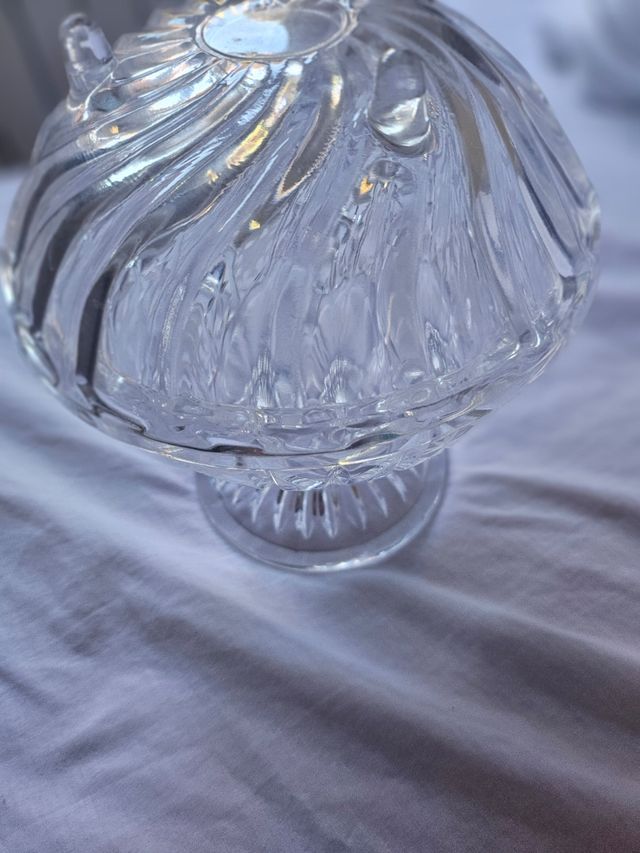 Bombonera de cristal