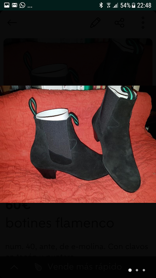 Botines de baile