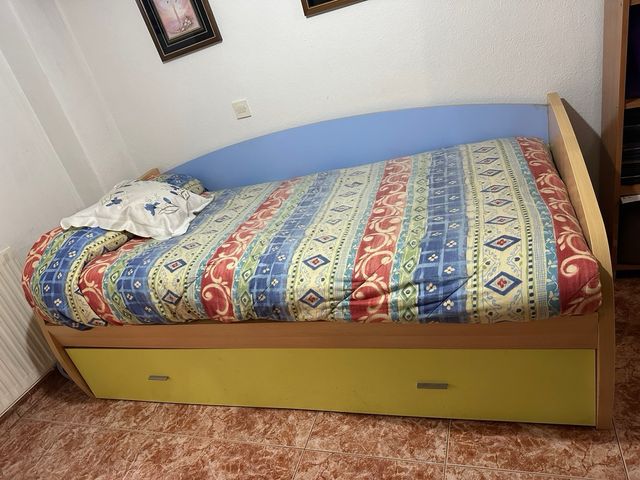 Cama nido con dos camas