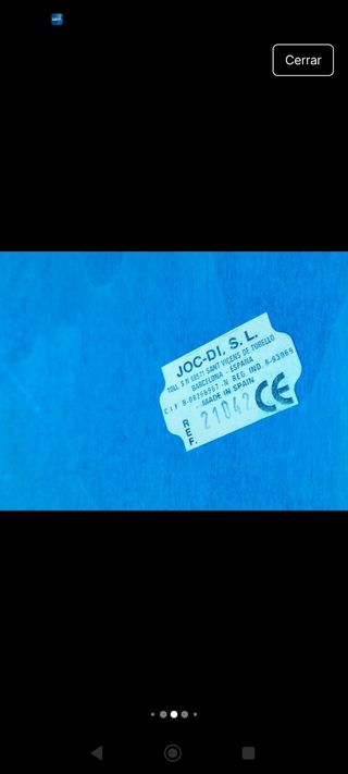 Perchero infantil JOC-Di azul