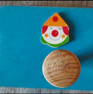 Perchero infantil JOC-Di azul