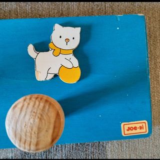 Perchero infantil JOC-Di azul