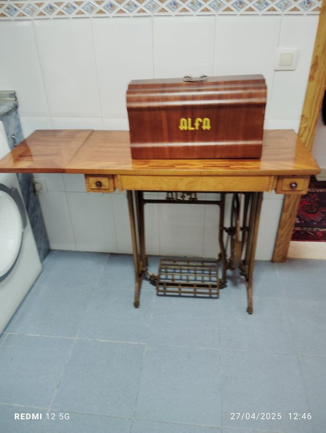 Maquina de coser alfa, como nueva ,solo hoy, 110