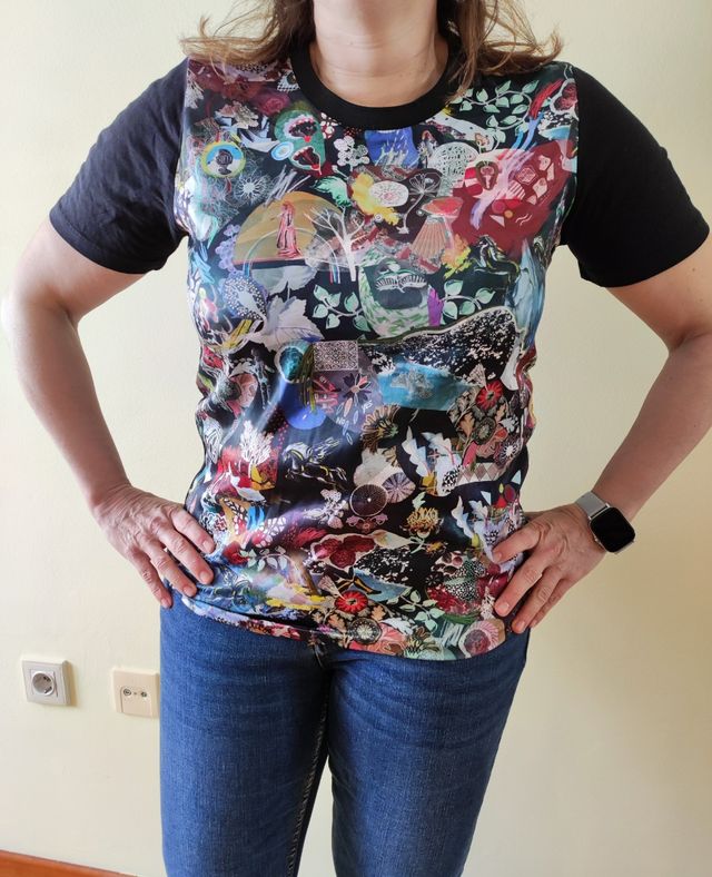 Camiseta estampada Bimba y Lola talla M