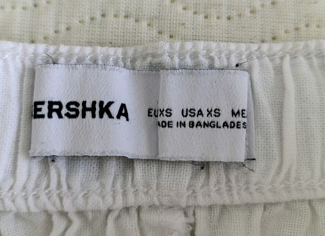 Shorts Bershka blancos XS
