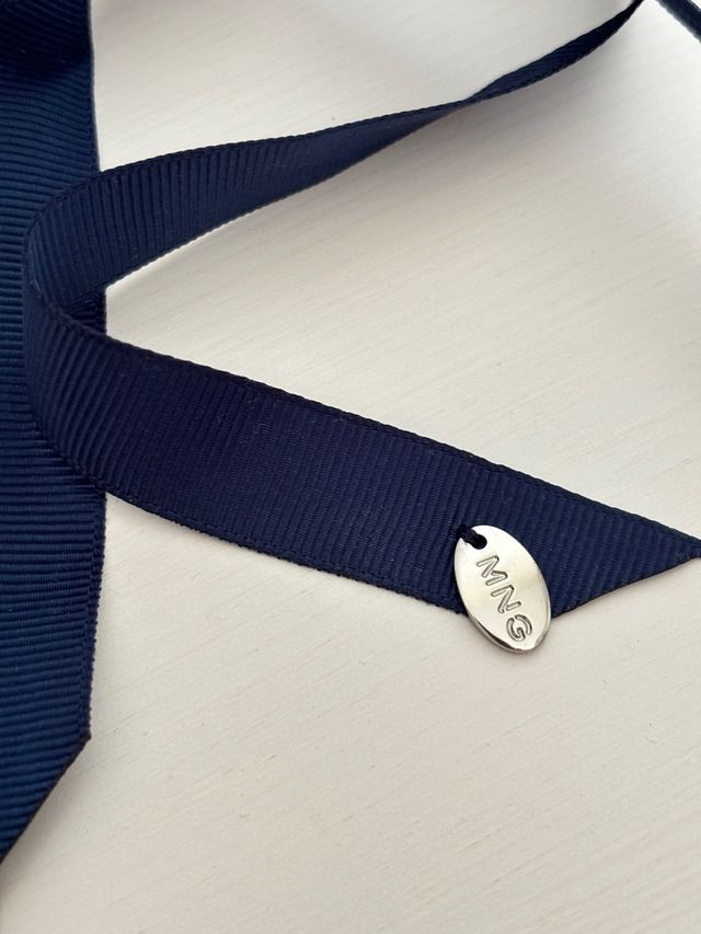 Collar de Mango | cinta Azul y Amarillo nuevo