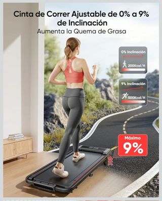 Cinta Correr Plegable 4-en-1