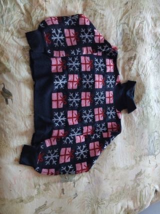 Suéter navideño - Negro y Rosa