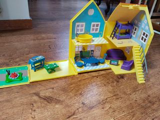 Lote Peppa Pig: casa y colegio.