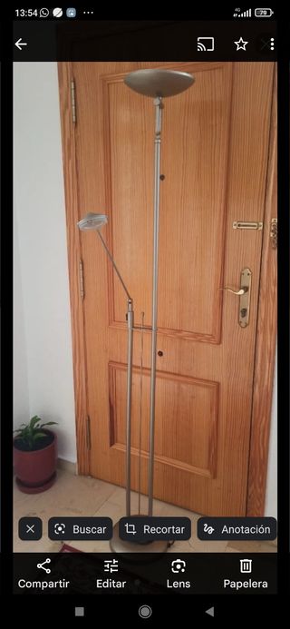 Lampara de pie 