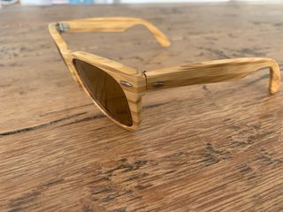 Gafas sol Bermejo efecto madera