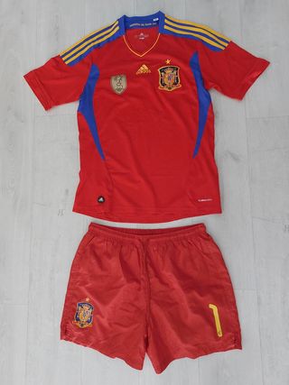 Equipación España Adidas niño 9-10 años