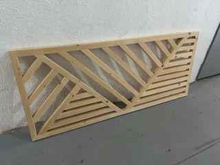 Cabecero cama 90 madera maciza