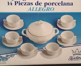 Juego de consomé 14 piezas