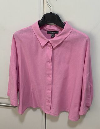 Camisa cropped suelta Primark